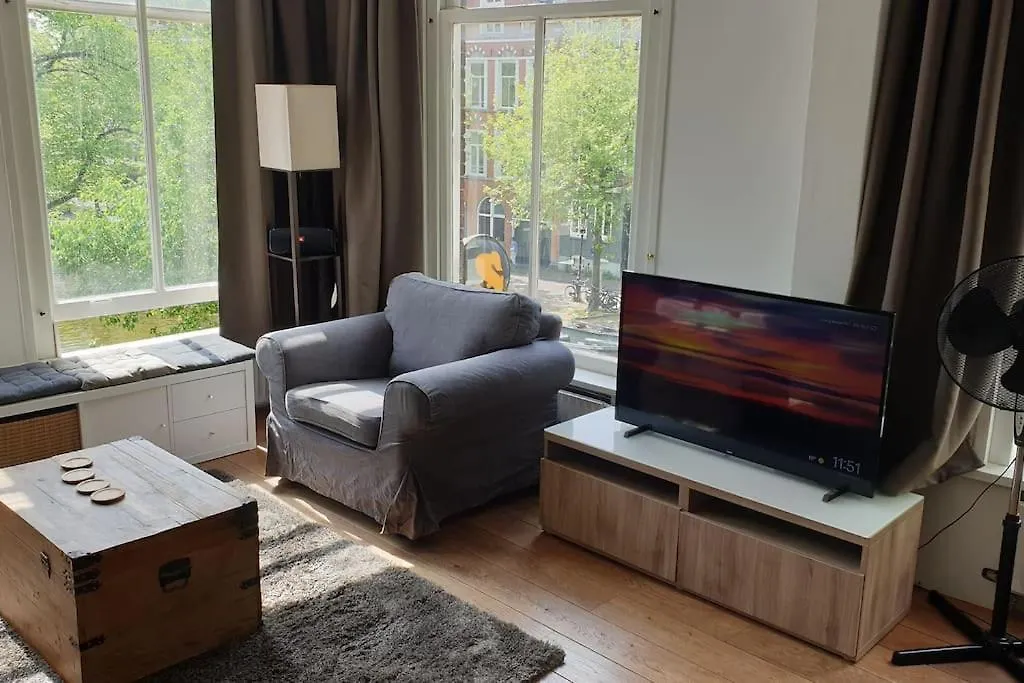 Amsterdam - Bright, Canal-Side, Central, Renovated 1Br Apartment Netherlands
